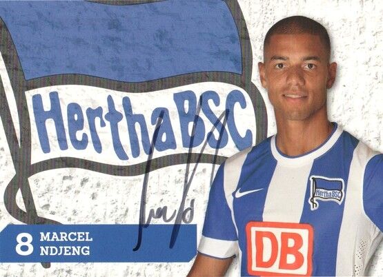 Autogramm Fussball | Hertha BSC Berlin | 2014 | Marcel NDJENG