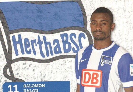 Autogramm Fussball | Hertha BSC Berlin | 2014 | Salomon KALOU