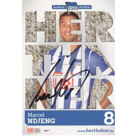 Autogramm Fussball | Hertha BSC Berlin | 2013 | Marcel NDJENG 