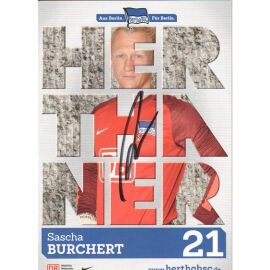 Autogramm Fussball | Hertha BSC Berlin | 2013 | Sascha BURCHERT