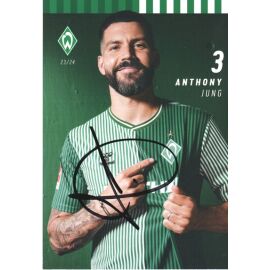 Autogramm Fussball | SV Werder Bremen | 2023 | Anthony JUNG