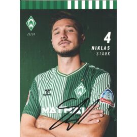 Autogramm Fussball | SV Werder Bremen | 2023 | Niklas STARK