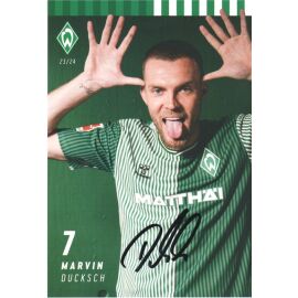Autogramm Fussball | SV Werder Bremen | 2023 | Marvin DUCKSCH