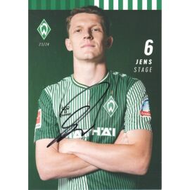 Autogramm Fussball | SV Werder Bremen | 2023 | Jens STAGE