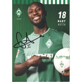 Autogramm Fussball | SV Werder Bremen | 2023 | Naby KEITA