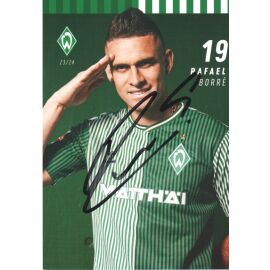 Autogramm Fussball | SV Werder Bremen | 2023 | Rafael BORRE