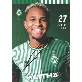 Autogramm Fussball | SV Werder Bremen | 2023 | Felix AGU