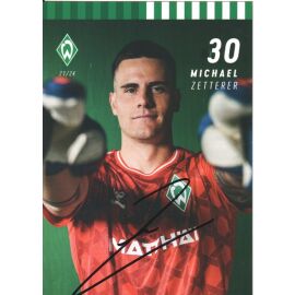 Autogramm Fussball | SV Werder Bremen | 2023 | Michael ZETTERER