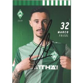 Autogramm Fussball | SV Werder Bremen | 2023 | Marco FRIEDL