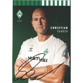 Autogramm Fussball | SV Werder Bremen | 2023 | Christian VANDER