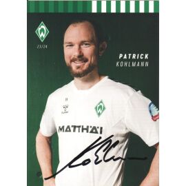 Autogramm Fussball | SV Werder Bremen | 2023 | Patrick KOHLMANN
