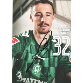 Autogramm Fussball | SV Werder Bremen | 2024 | Marco FRIEDL 