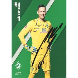 Autogramm Fussball | SV Werder Bremen | 2019 | Jiri PAVLENKA