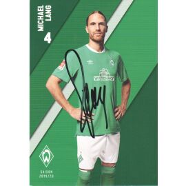 Autogramm Fussball | SV Werder Bremen | 2019 | Michael LANG