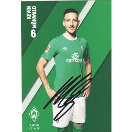 Autogramm Fussball | SV Werder Bremen | 2019 | Kevin MÖHWALD