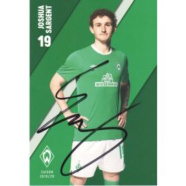 Autogramm Fussball | SV Werder Bremen | 2019 | Joshua SARGENT