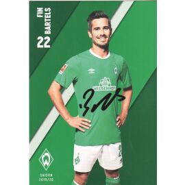 Autogramm Fussball | SV Werder Bremen | 2019 | Fin BARTELS