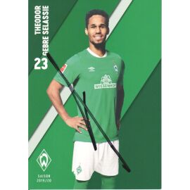 Autogramm Fussball | SV Werder Bremen | 2019 | Theodor GEBRE SELASSIE