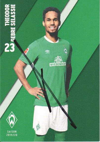 Autogramm Fussball | SV Werder Bremen | 2019 | Theodor GEBRE SELASSIE