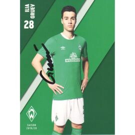 Autogramm Fussball | SV Werder Bremen | 2019 | Ilia GRUEV