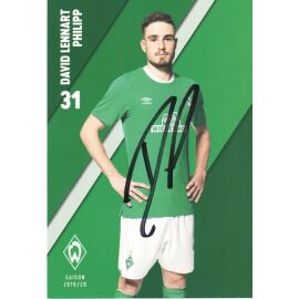 Autogramm Fussball | SV Werder Bremen | 2019 | David Lennart PHILIPP