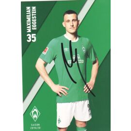 Autogramm Fussball | SV Werder Bremen | 2019 | Maximilian EGGESTEIN