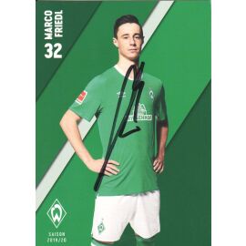 Autogramm Fussball | SV Werder Bremen | 2019 | Marco FRIEDL