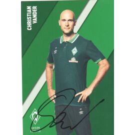 Autogramm Fussball | SV Werder Bremen | 2019 | Christian VANDER