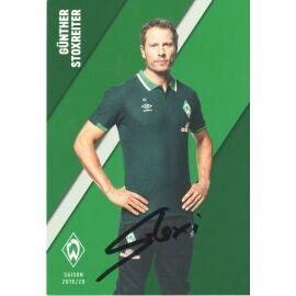 Autogramm Fussball | SV Werder Bremen | 2019 | Günther STOXREITER