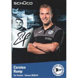 Autogramm Fussball | DSC Arminia Bielefeld | 2018 | Carsten RUMP