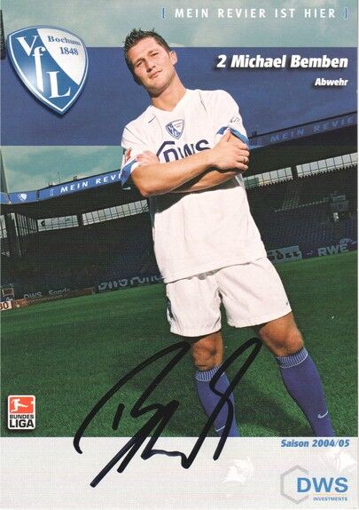 Autogramm Fussball | VfL Bochum | 2004 | Michael BEMBEN