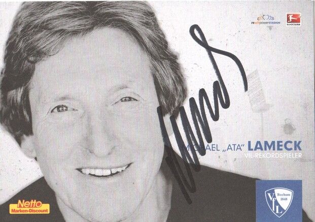 Autogramm Fussball | VfL Bochum | 2012 | Michael LAMECK
