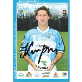 Autogramm Fussball | Chemnitzer FC | 2000 | Nebojsa KRUPNIKOVIC