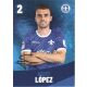 Autogramm Fussball | SV Darmstadt 98 | 2024 | Sergio LOPEZ