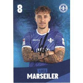 Autogramm Fussball | SV Darmstadt 98 | 2024 | Luca MARSEILER