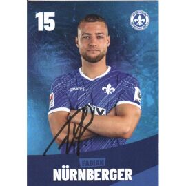 Autogramm Fussball | SV Darmstadt 98 | 2024 | Fabian NÜRNBERGER