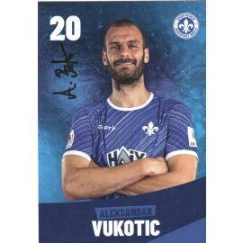 Autogramm Fussball | SV Darmstadt 98 | 2024 | Aleksandar VUKOTIC
