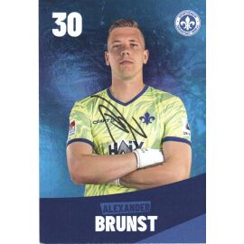 Autogramm Fussball | SV Darmstadt 98 | 2024 | Alexander BRUNST