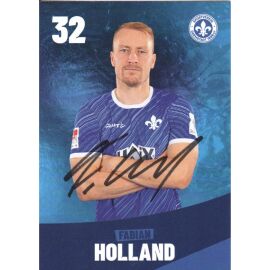 Autogramm Fussball | SV Darmstadt 98 | 2024 | Fabian HOLLAND