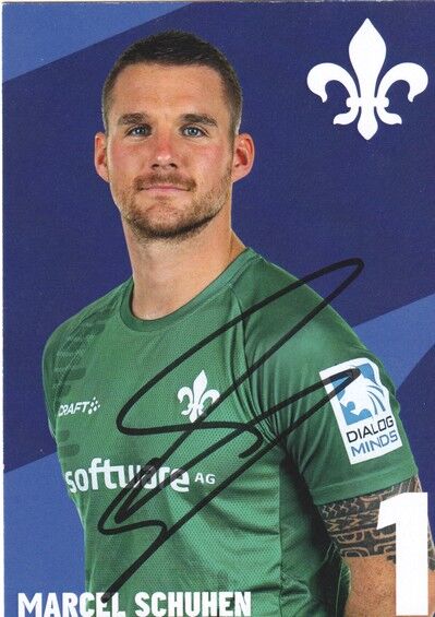 Autogramm Fussball | SV Darmstadt 98 | 2021 | Marcel SCHUHEN