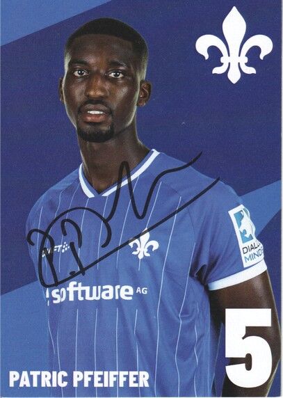 Autogramm Fussball | SV Darmstadt 98 | 2021 | Patric PFEIFFER