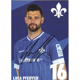 Autogramm Fussball | SV Darmstadt 98 | 2021 | Luca PFEIFFER
