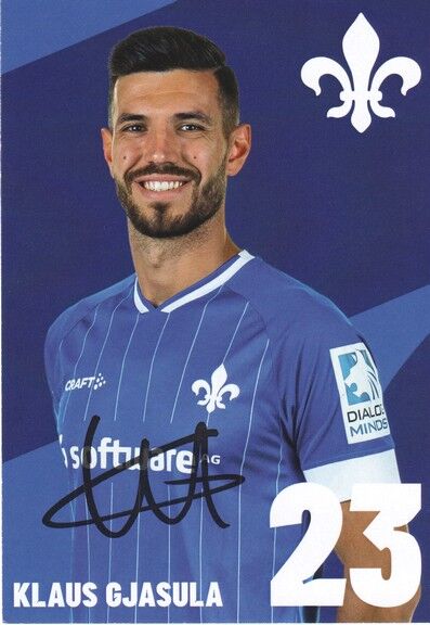 Autogramm Fussball | SV Darmstadt 98 | 2021 | Klaus GJASULA