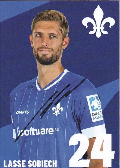 Autogramm Fussball | SV Darmstadt 98 | 2021 | Lasse SOBIECH
