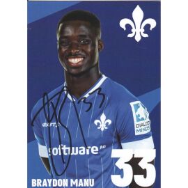 Autogramm Fussball | SV Darmstadt 98 | 2021 | Braydon MANU