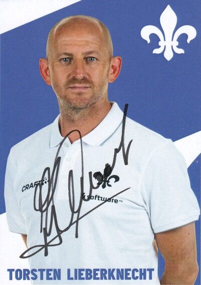 Autogramm Fussball | SV Darmstadt 98 | 2021 | Torsten LIEBERKNECHT
