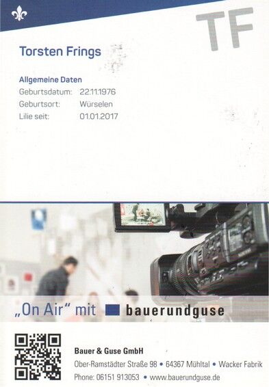 Autogramm Fussball | SV Darmstadt 98 | 2017 | Torsten FRINGS