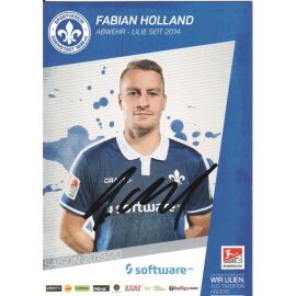 Autogramm Fussball | SV Darmstadt 98 | 2019 | Fabian HOLLAND 
