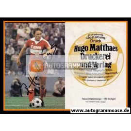 Autogramm Fussball | VfB Stuttgart | 1970er Canon | Roland HATTENBERGER