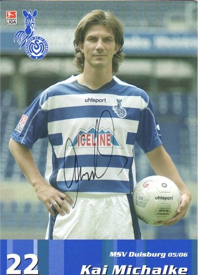 Autogramm Fussball | MSV Duisburg | 2005 | Kai MICHALKE 